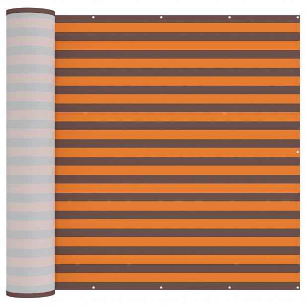 vidaXL Zástěna na balkon 180 x 700 cm Látka s PU povrchovou úpravou