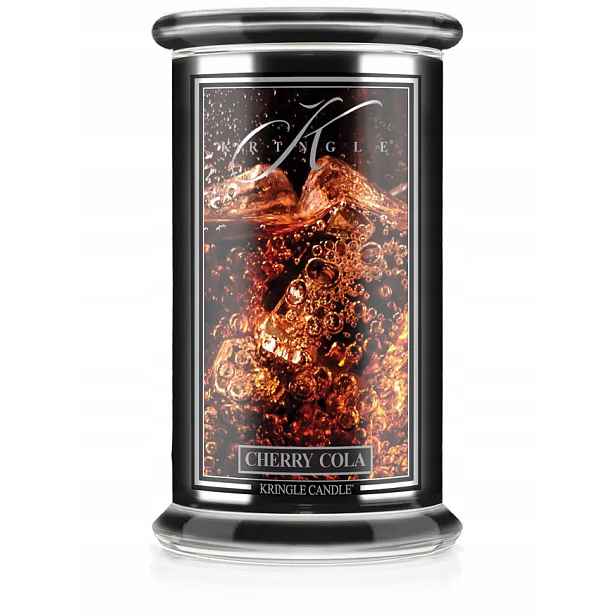 Cherry Cola – Kringle Candle – velká svíčka se dvěma knoty (624 g)