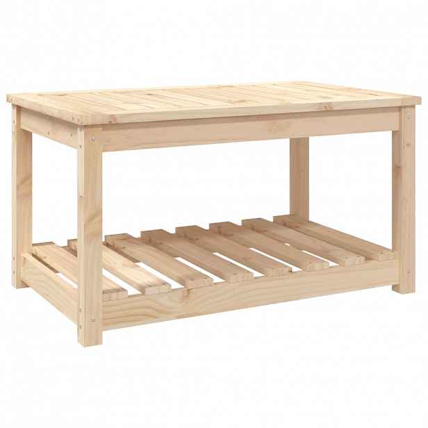 vidaXL Zahradní stůl 82,5 x 50,5 x 45 cm masivní borové dřevo