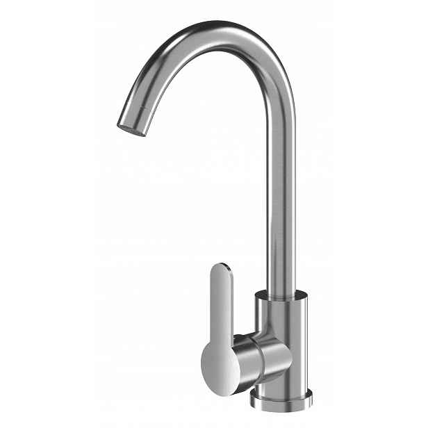 Umyvadlová Baterie Inox Kohoutková Kuchyně Prestige