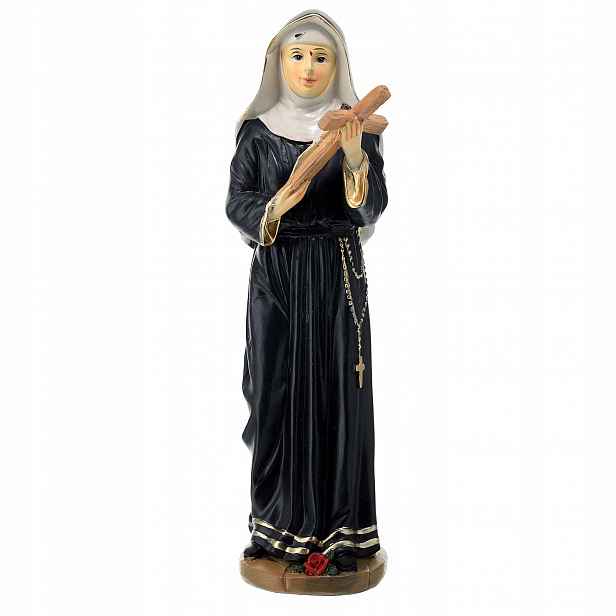 Figurka Svaté Rity Svatá Rita Patronka Obtížných Záležitostí 21,0 cm vysoká