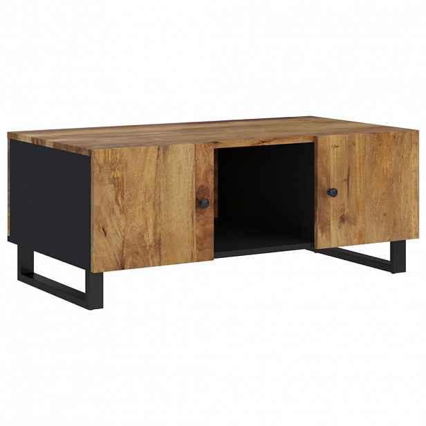 vidaXL Konferenční stolek 100x54x40 cm masivní mangovník a kompozit