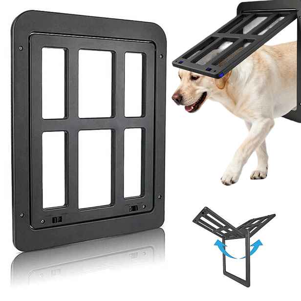 Dveře Do Moskytiéry Pes Kočka 34x44 dveře pro psy s magnety