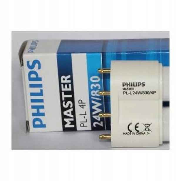 Kompaktní zářivka Philips Master Pl-l 4P 24W 830 1800lm 2G11 3000K pin