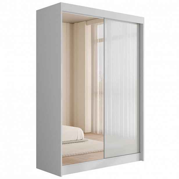 ALTDECOR ŠATNÍ SKŘÍŇ VESLI – 120 cm – bílá