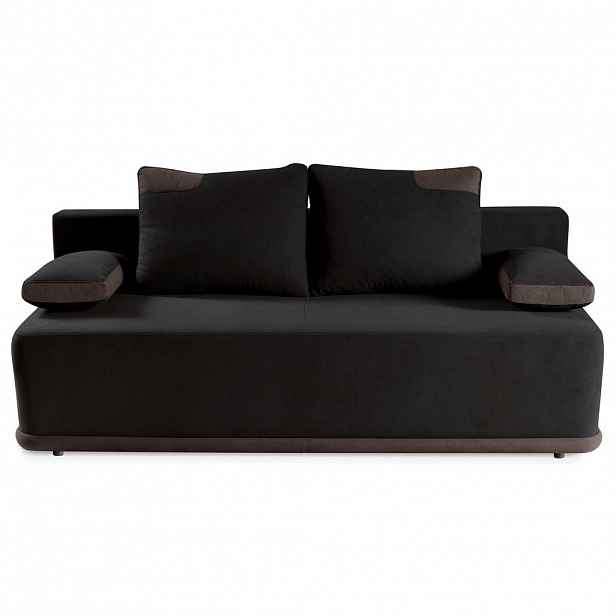 Beautysofa ROZKLÁDACÍ pohovka Bento 3místná s funkcí spaní, hnědá