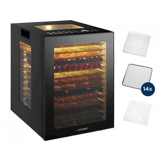 Concept - Sušička ovoce, matná černá so5000