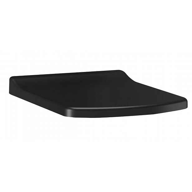 Sapho Lara - WC sedátko, duroplast, Soft Close, černá mat KC1603.01