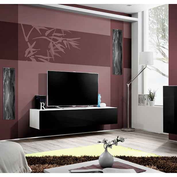 TV stolek FREYA - černý