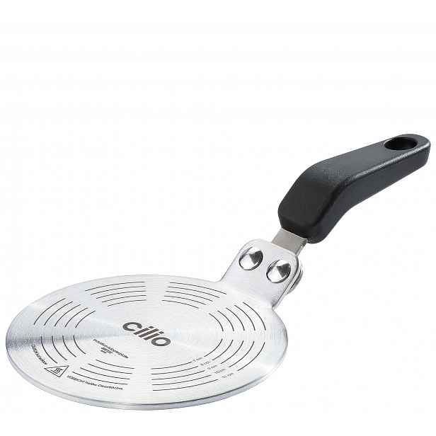 indukční adaptér Cilio pro indukční sporáky, ocelový ⌀ 13 cm