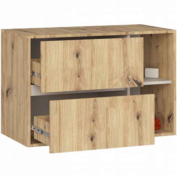 Koupelnová Skříňka Pod Umyvadlo Vami W90 2SZ2P Pk Artisan/kašmír Akd