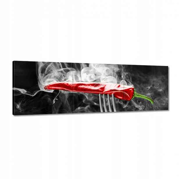 Obrazy 120x40 Chilli paprička Vidlička