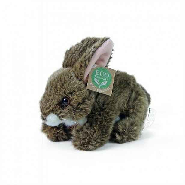 králík hnědý ležící ECO-FRIENDLY 17 cm