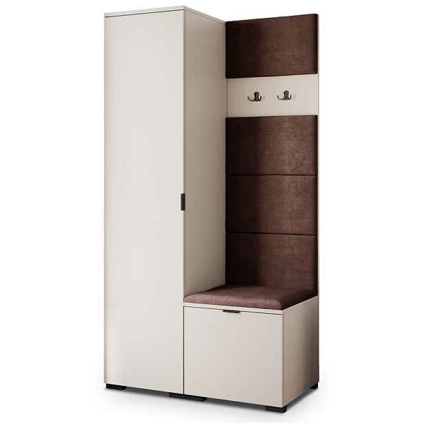 MASSENO MODERNÍ PŘEDSÍŇOVÁ SESTAVA LORI, 95/181/51 cm, kašmírová