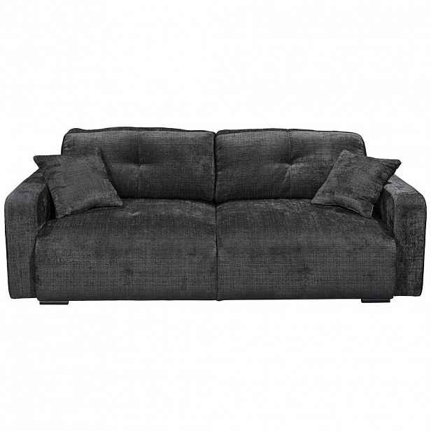 MID.YOU ROZKLÁDACÍ POHOVKA, textil, černá