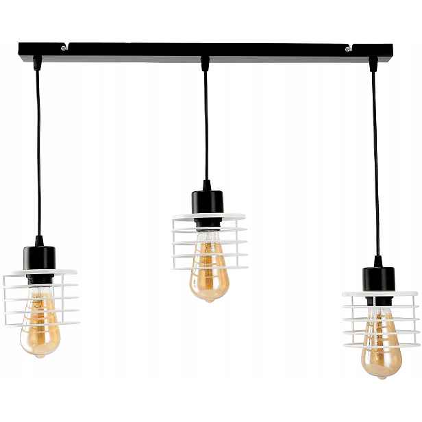 Závěsná Stropní Lampa Pružina 3XE27
