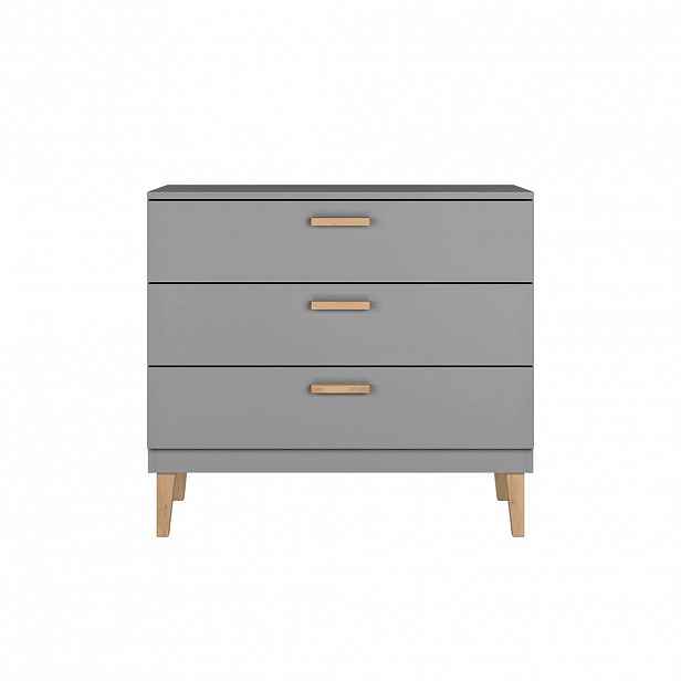 Petits-meubles PŘEBALOVACÍ KOMODA Kubi Grey