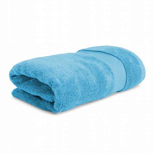 Ručník Opulence 70x130 tyrkysový z egyptské bavlny 600 g/m2 Nefretete