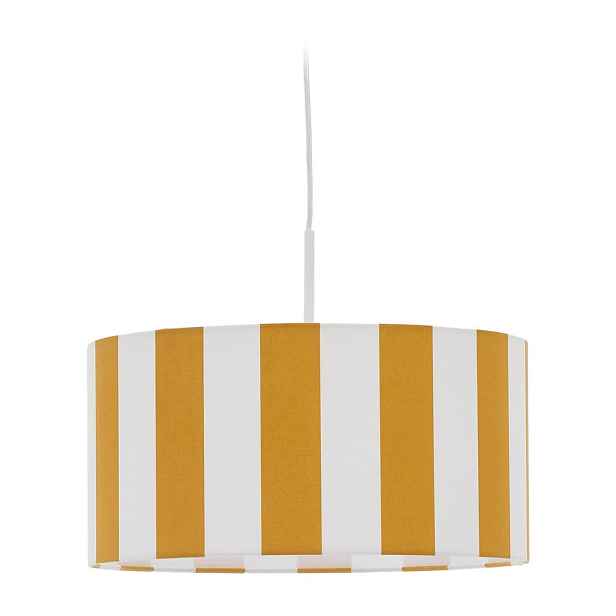 Žluté/bílé dětské stínidlo ø 40 cm Ciral – Kave Home