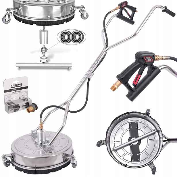 T-racer Kartáč 18" 46 cm na mytí Kostky do myčky Karcher Hd Hds Easy!Lock