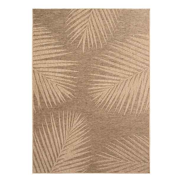 Hnědý vnitřní a venkovní koberec 80x150 cm Timber 1403 – Ayyildiz Carpets