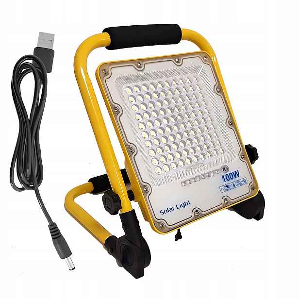 Led Stavební Akumulátorový Pracovní Halogen 100 W