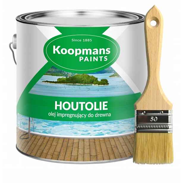 Koopmans Houtolie Olej ze dřeva, terasy 5L Barva