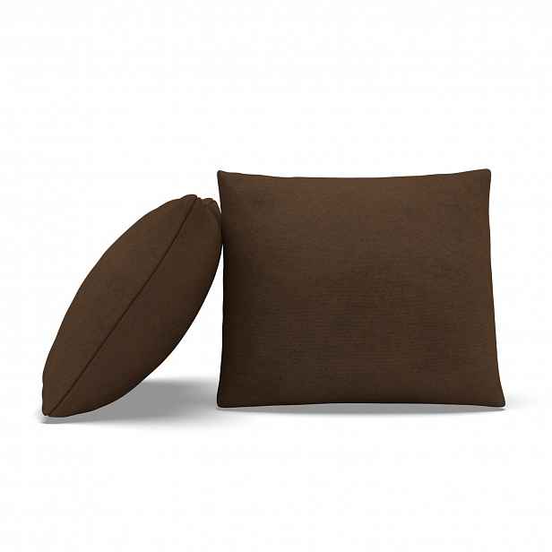 Set polštářů -  Mikro 31x33 cm Hnědá