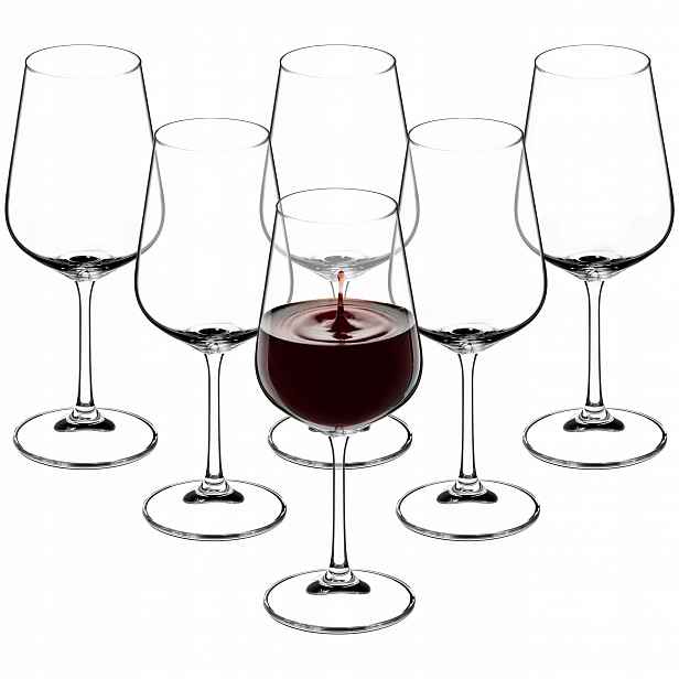 Skleničky Na Červené Víno Komplet 6 Ks 450 ML