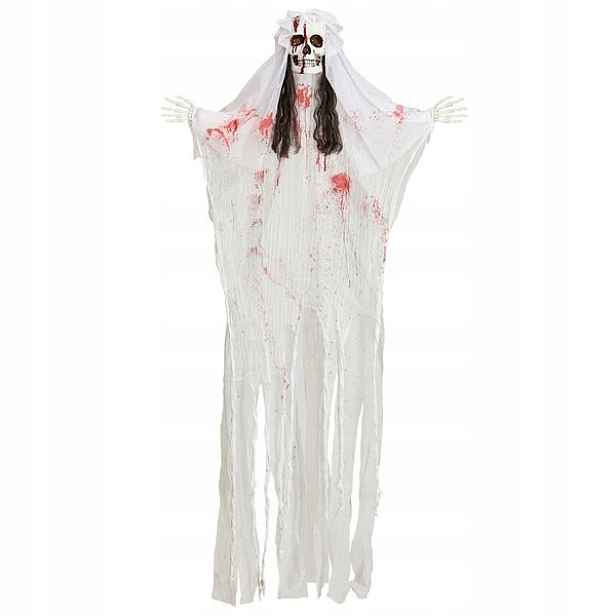 Dekorace Kostra Nevěsta Svítící Halloween