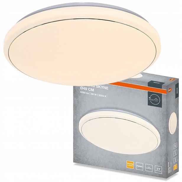 Stropní Svítidlo Led Stropní Svítidlo Nástěnné svítidlo Panel 48W 3360lm 3000K Osram