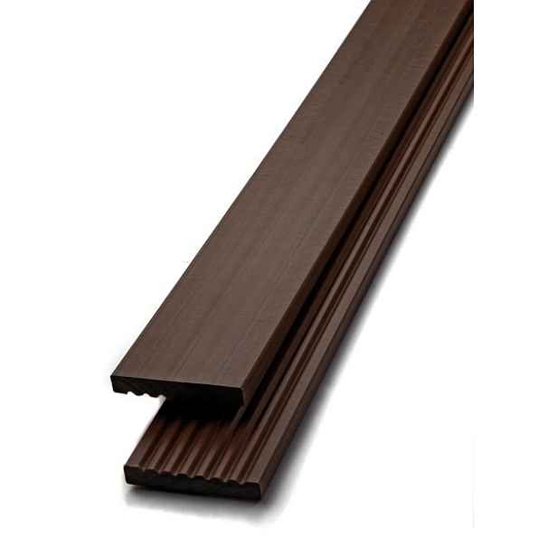 Lišta zakončovací plochá DŘEVOplus PROFI walnut 10×62×2 000 mm