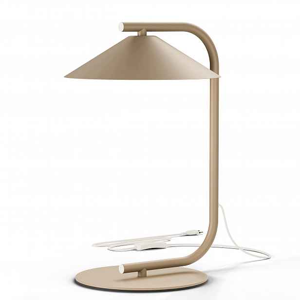 Noční Lampa na psací stůl Led Stolová Noční Spínač Béžová