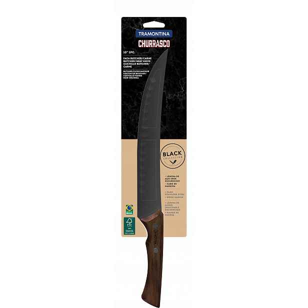 Tramontina Nůž na maso ke grilování 24 cm Churrasco Black