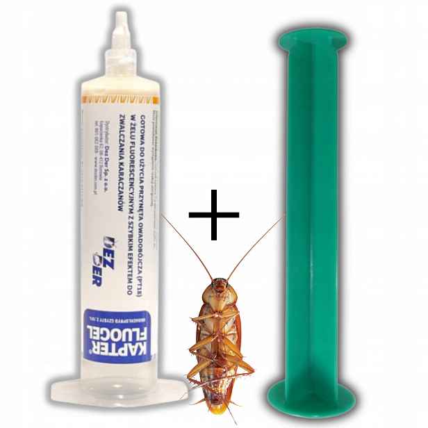 Silný Gel Jed Proti Švábům Kapter Fluo Gel 30 G