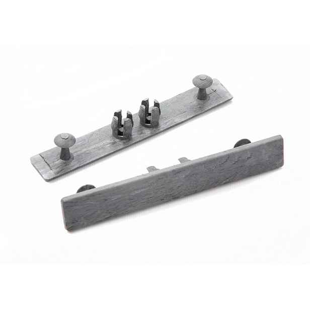 Krytka terasového prkna plastová DŘEVOplus PROFI grey 23×138 mm