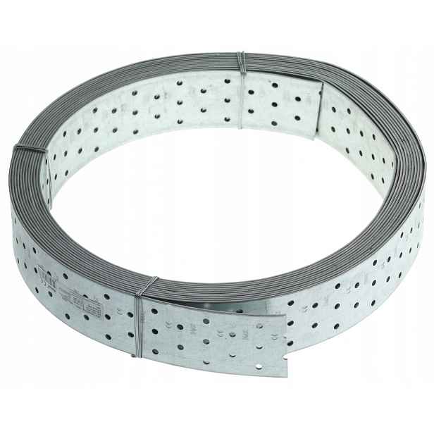 Montážní Páska Kovová Perforovaná TM3 60 mm x 10 m Stavební Spojka
