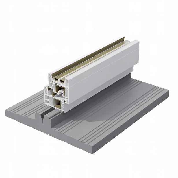 Teplý oboustranný parapet Xps Aluprof Mb 86 St