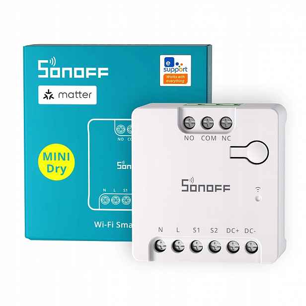 Chytrý Wifi Přepínač Suchý Kontakt Matter Alexa Google