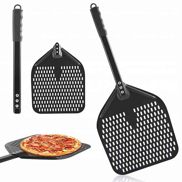 Lopata Na Pizzu A Chléb, Posuvná Lopatka, Profesionální Podnos, Čtvercová, 12''