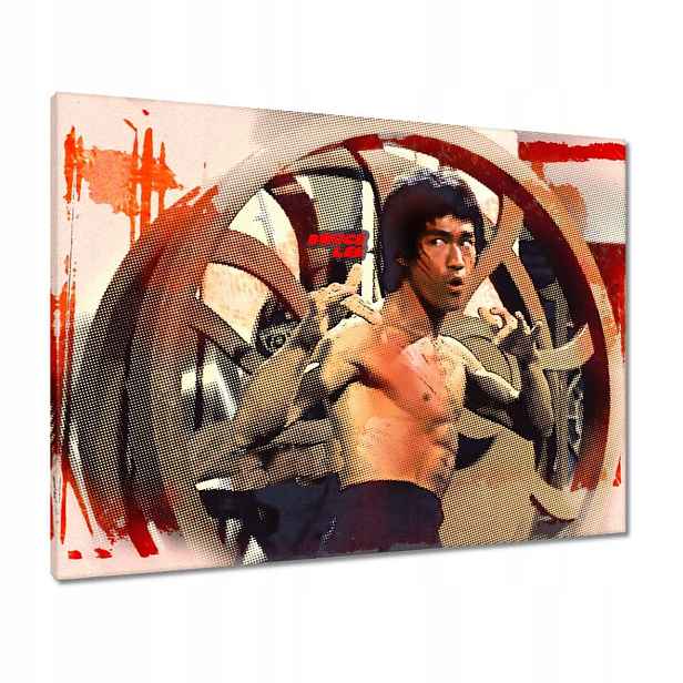 Obrázky 80x60 Bruce Lee KungFu