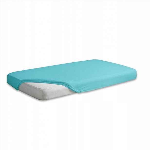 Prostěradlo Jersey s gumou 150/160x190/200 Premium Tyrkysové