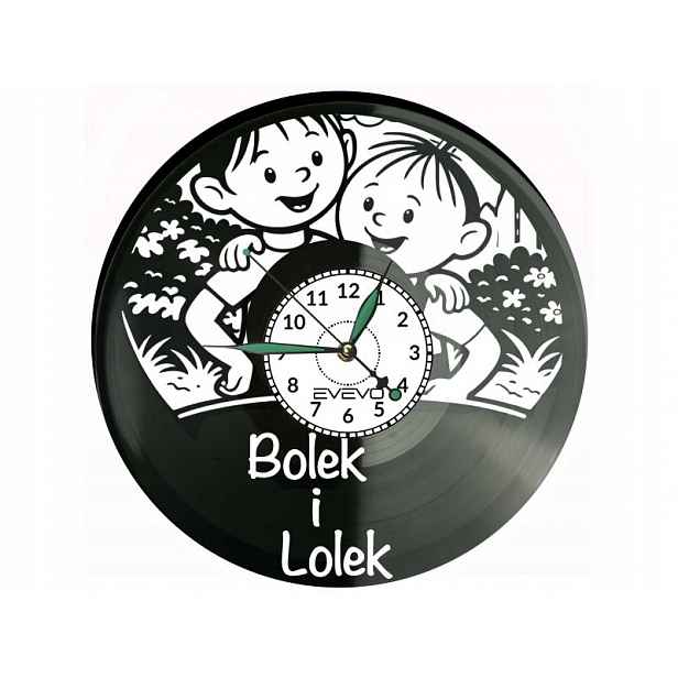 Bolek a Lolek Bajka Nápad na Dárek Nástěnná Dekorace z vinylové desky