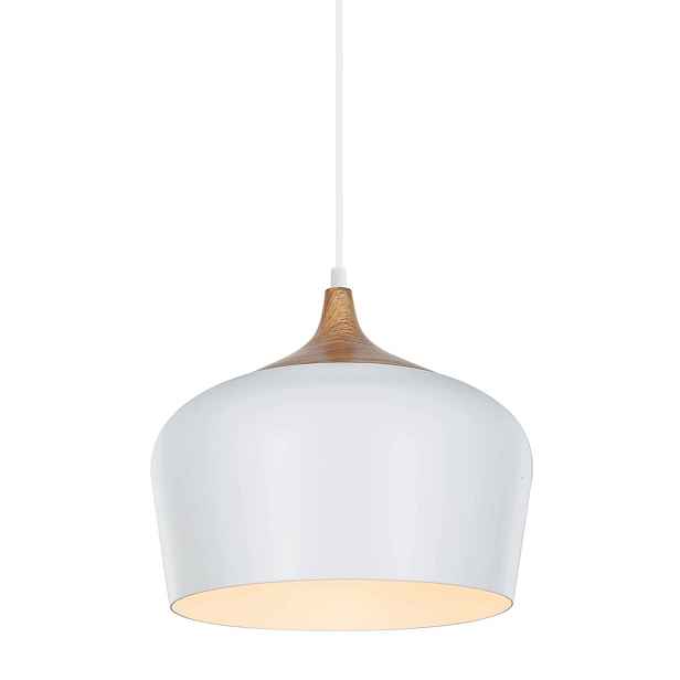 Britta Závěsná lampa Bílá Moderní kulatá E27 60W IP20