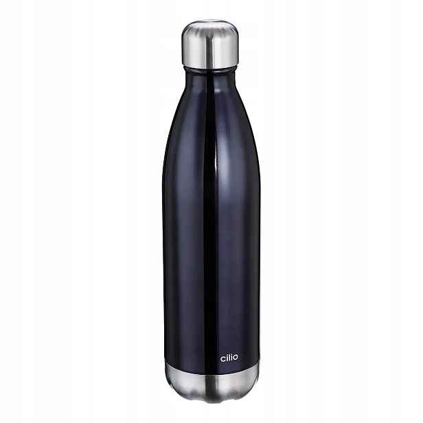 Cilio Elegante Termo láhev, 750 ml, černá