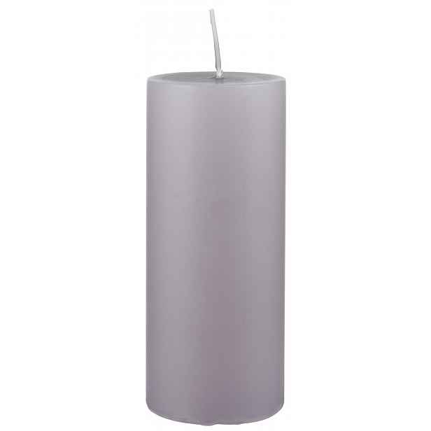 IB Laursen Fialová sloupová svíčka DUSTY LILAC 15 cm