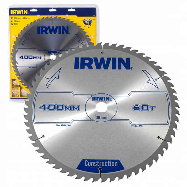 Řezací kotoučová pila Irwin 400x30 mm 60z Vidiová pila na dřevo pro stolní pilu