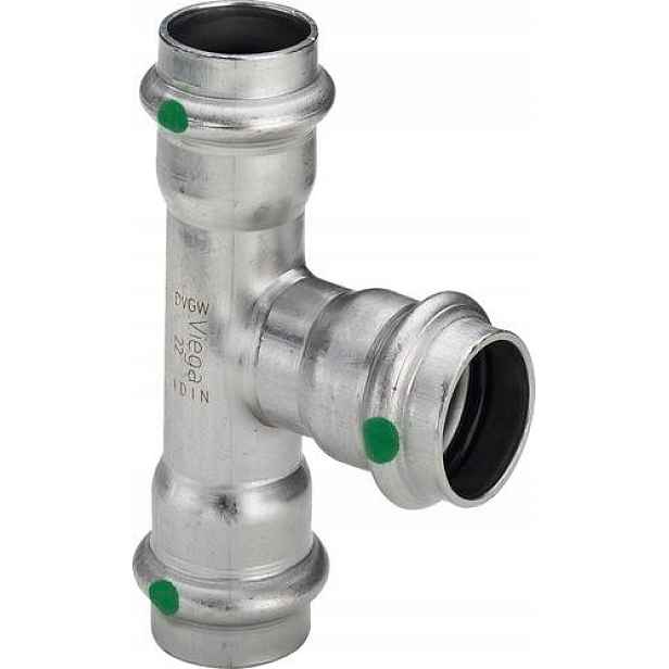 T-rozdělovač z z nerezové oceli 28 x 15 x 28 mm Sanpress Inox 2318