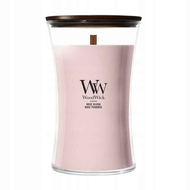 WoodWick svíčka Rose Blush 609,5 g