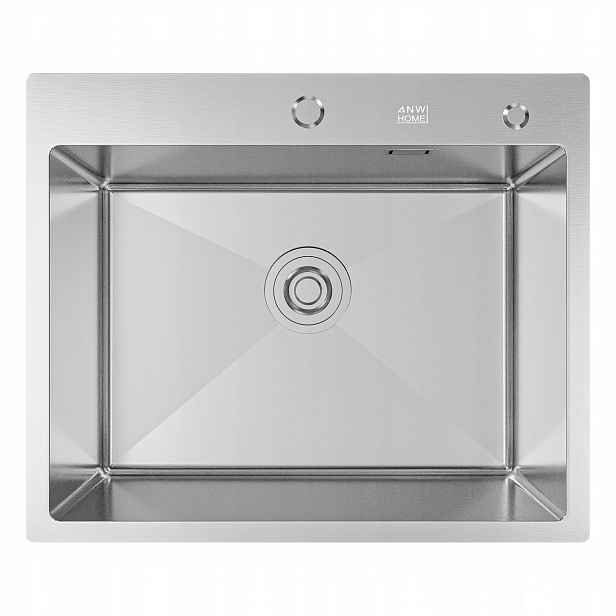 Kuchyňský Dřez 60X50 CM Nerezová Ocel 304 Inox S Dávkovačem